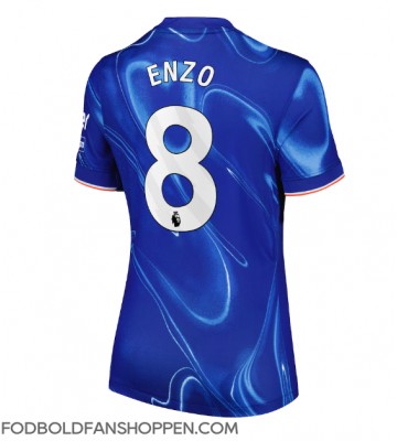 Chelsea Enzo Fernandez #8 Hjemmebanetrøje Dame 2024-25 Kortærmet